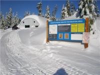 Dakota Ridge trail Head:  Warm up hut at Dakota Ridge