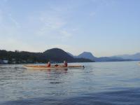 Kayaking on the Sunshine Coast: Kayaking on the beautiful Sunshine Coast.