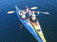Kayaks: Photo courtesy of Pascal Carrera, Sunshine Kayaking