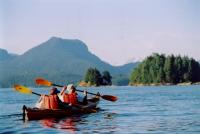 Kayaking to Plumper Cove: Photo courtesy of Pascal Carrera, Sunshine Kayaking