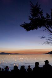 Texada Island 'Moonbag' Lanterns: Photo courtesy of PictureBC.ca and photographers Gregory Eymundson & Joern Rhode